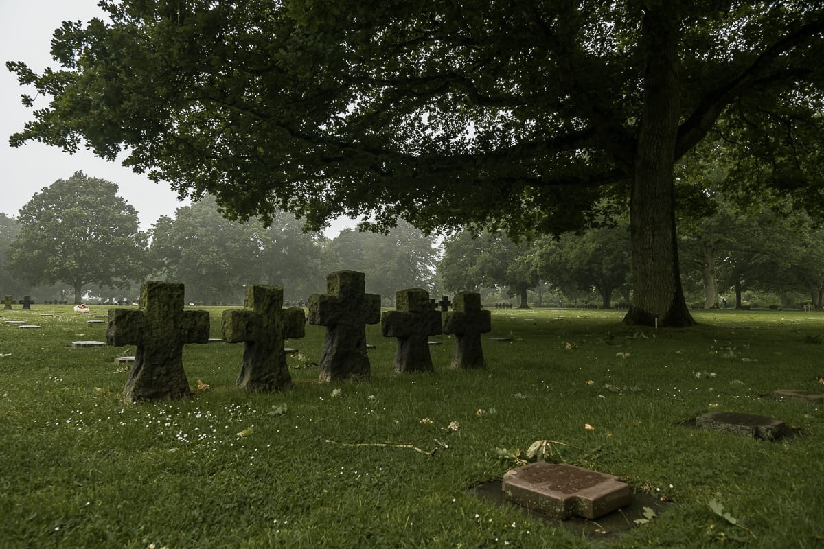 D-Day in der Normandie - Landungsstrände (Titelbild des Beitrages, La Cambe Friedhof)