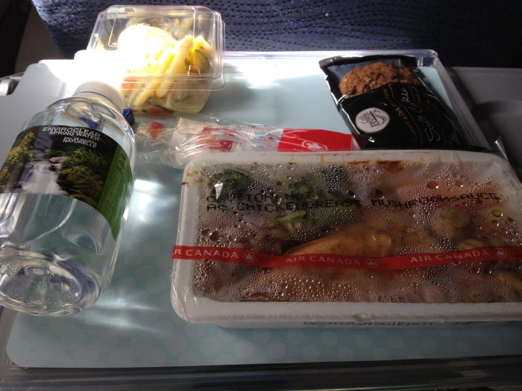 Mittagessen an Board