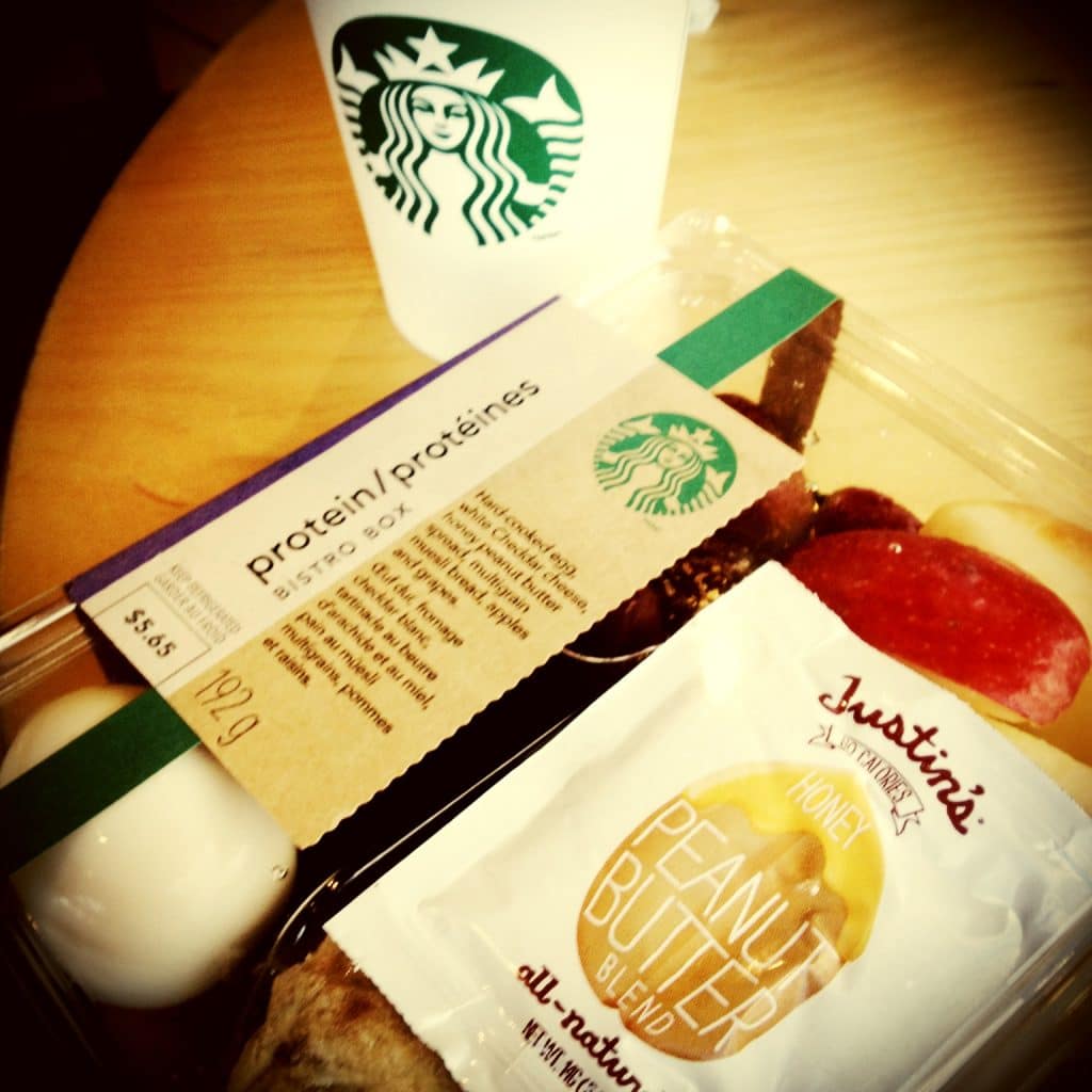 Frühstück bei Starbucks