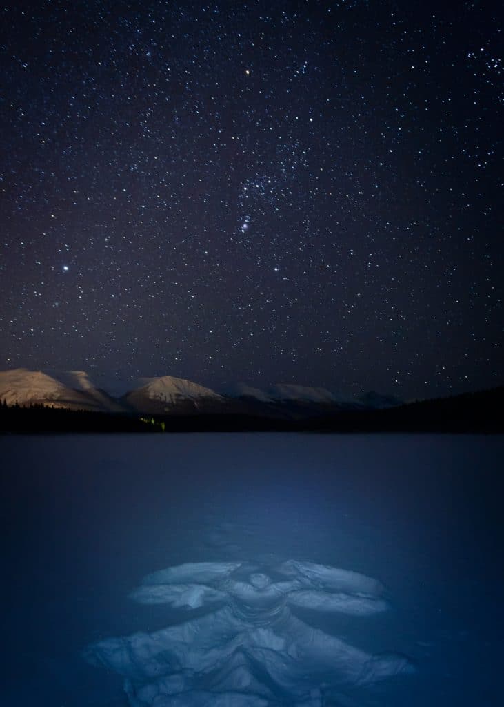 Dark Skies - Jasper National Parkvon Jeff Bartlett, Tourism Jasper zur Verfügung gestellt