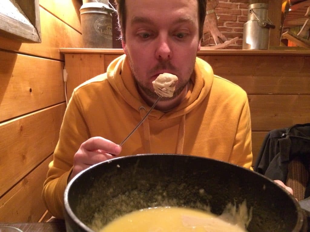 Käsefondue in Luxembourg