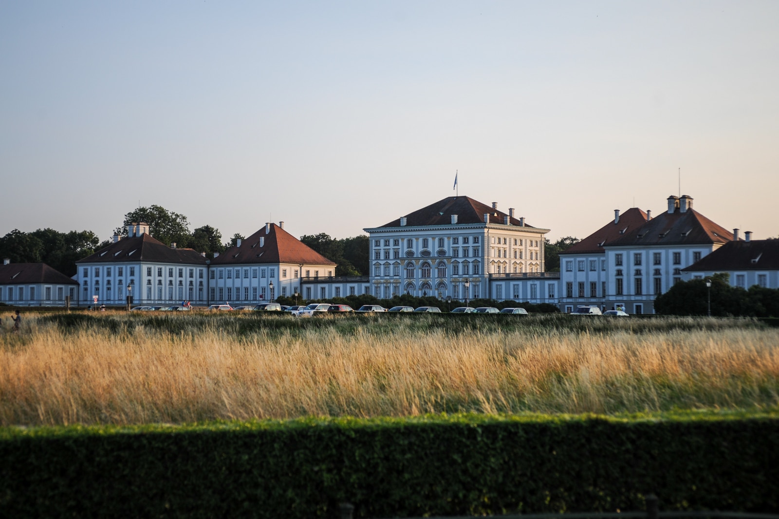 Schloss Nymphenburg in der Abendsonne