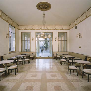 weißer Salon - Pressematerial Caffè Pedrocchi