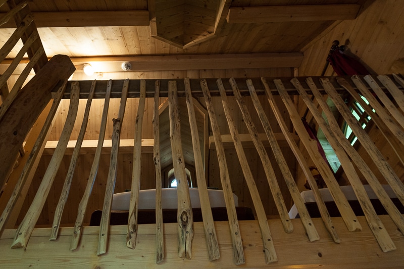 obere Etage mit weiteren Betten