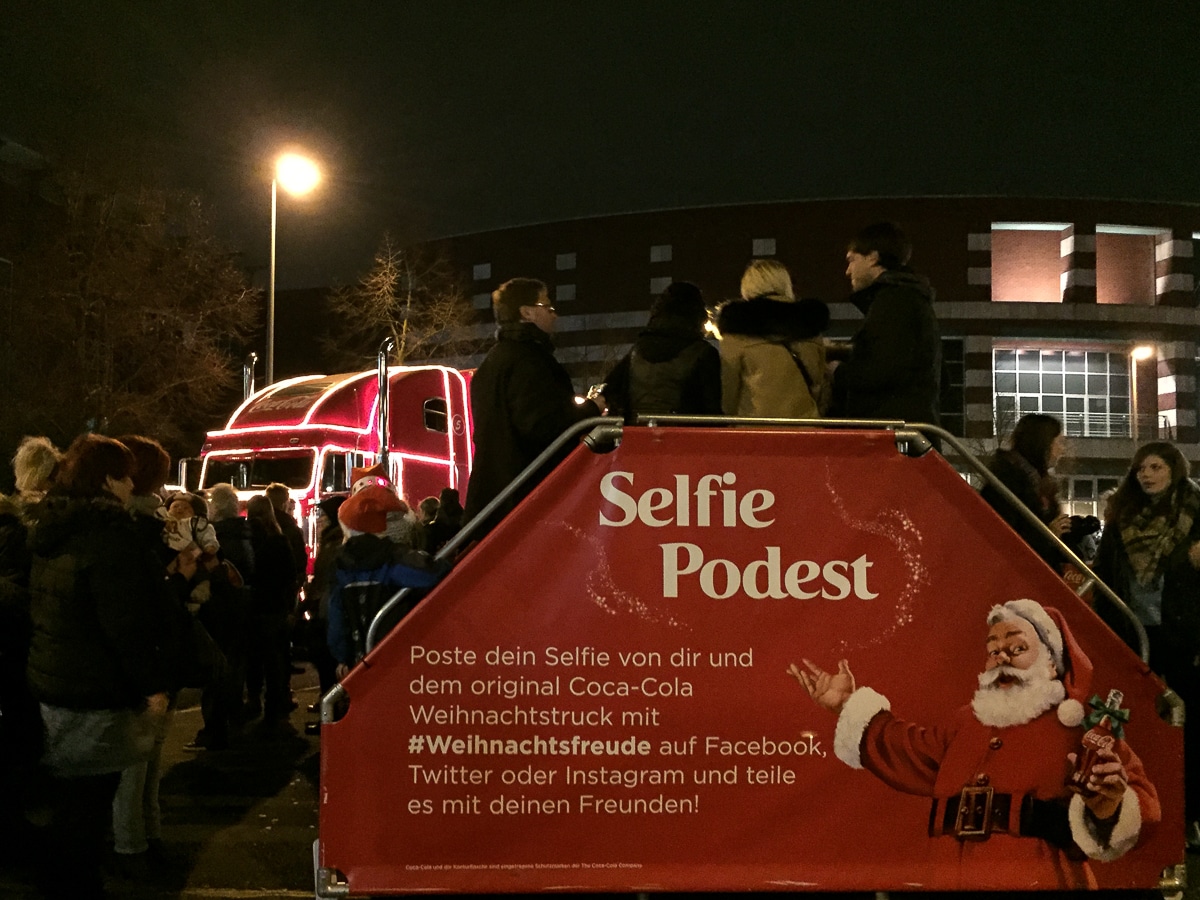 Das Selfie-Podest