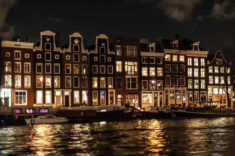 Amsterdam bei Nacht