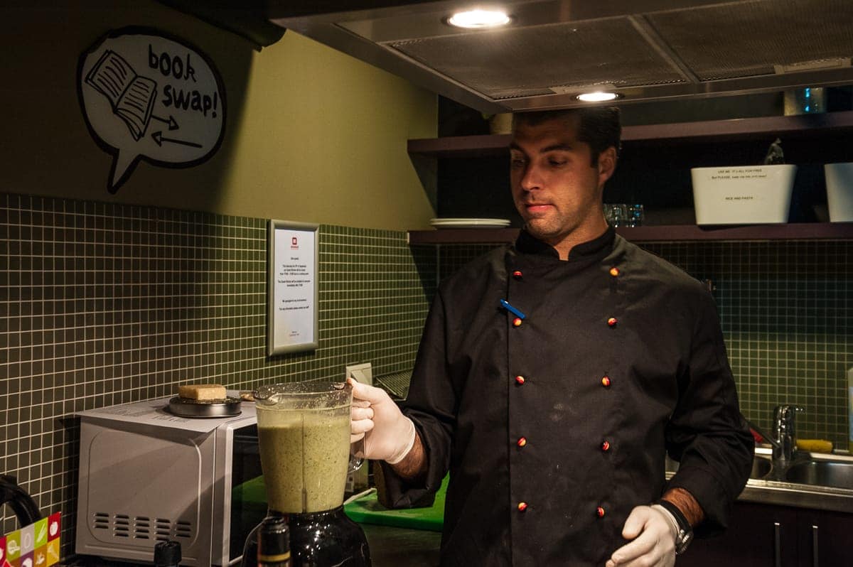 Ned, der Küchenchef des Abends