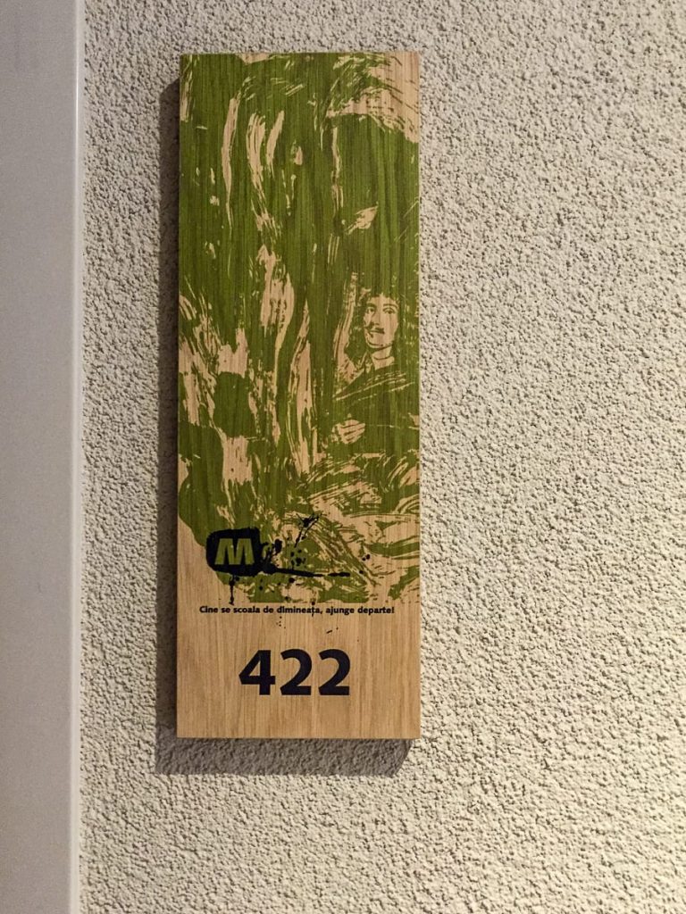 Hotelzimmerschild
