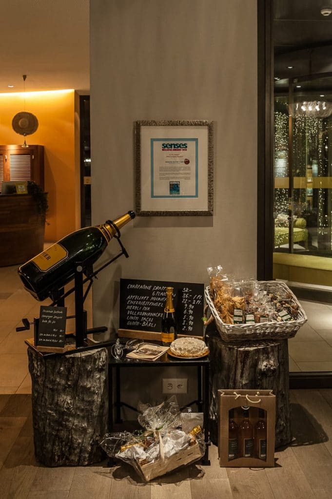 Alles, was man für ein Champagnerdinner braucht ...