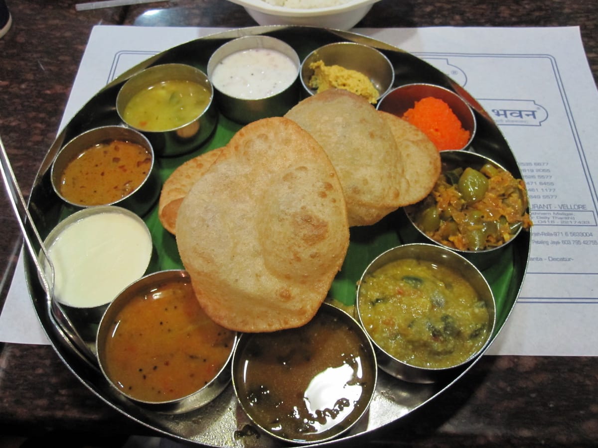 Indisches Thali