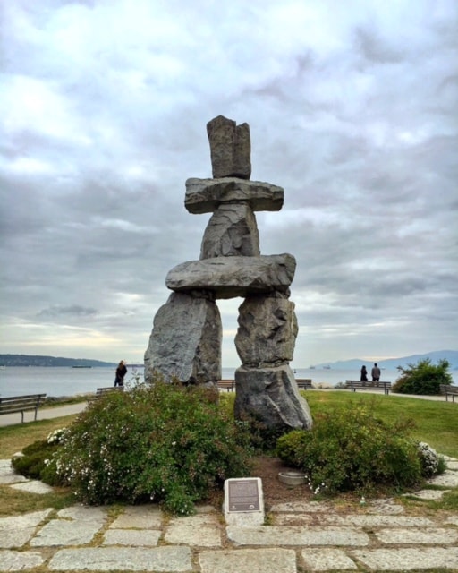 Inuksuk, English Bay Beach
