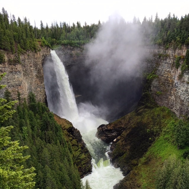 Helmcken Falls - eher zufällig auf dem Roadtrip entdeckt