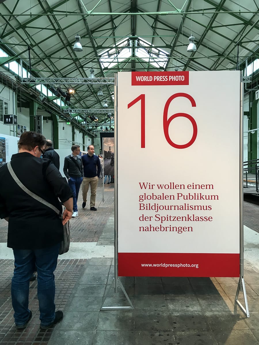 Eingang zur Ausstellung