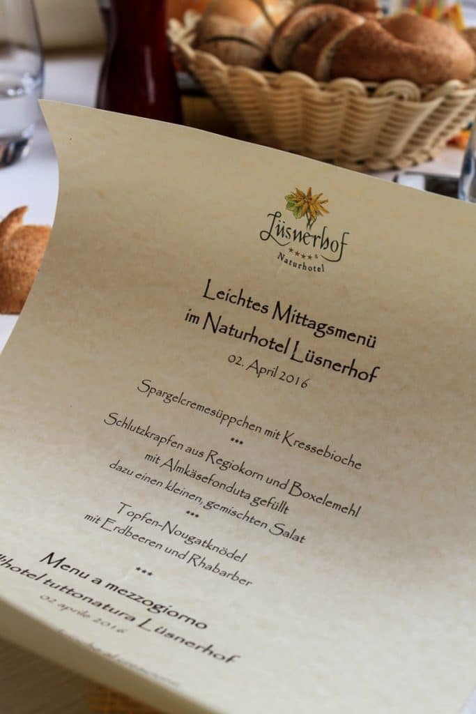 Leichtes Mittagessen