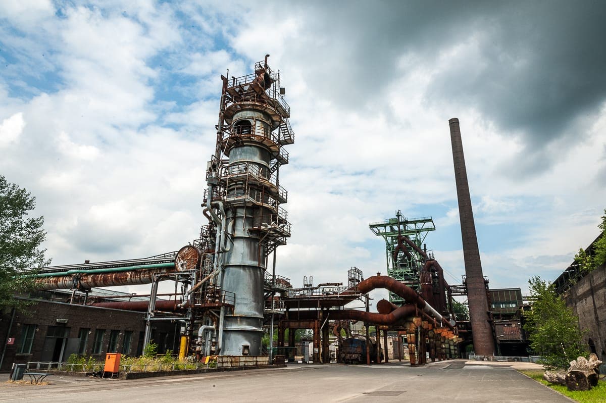 ehemalige Henrichshütte in Hattingen, heute LWL-Industriemuseum