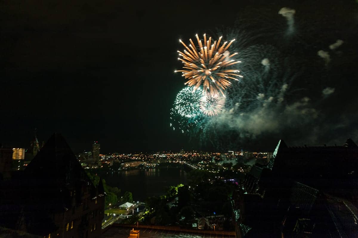 Feuerwerk zum 149. Canada Day in Ottawa