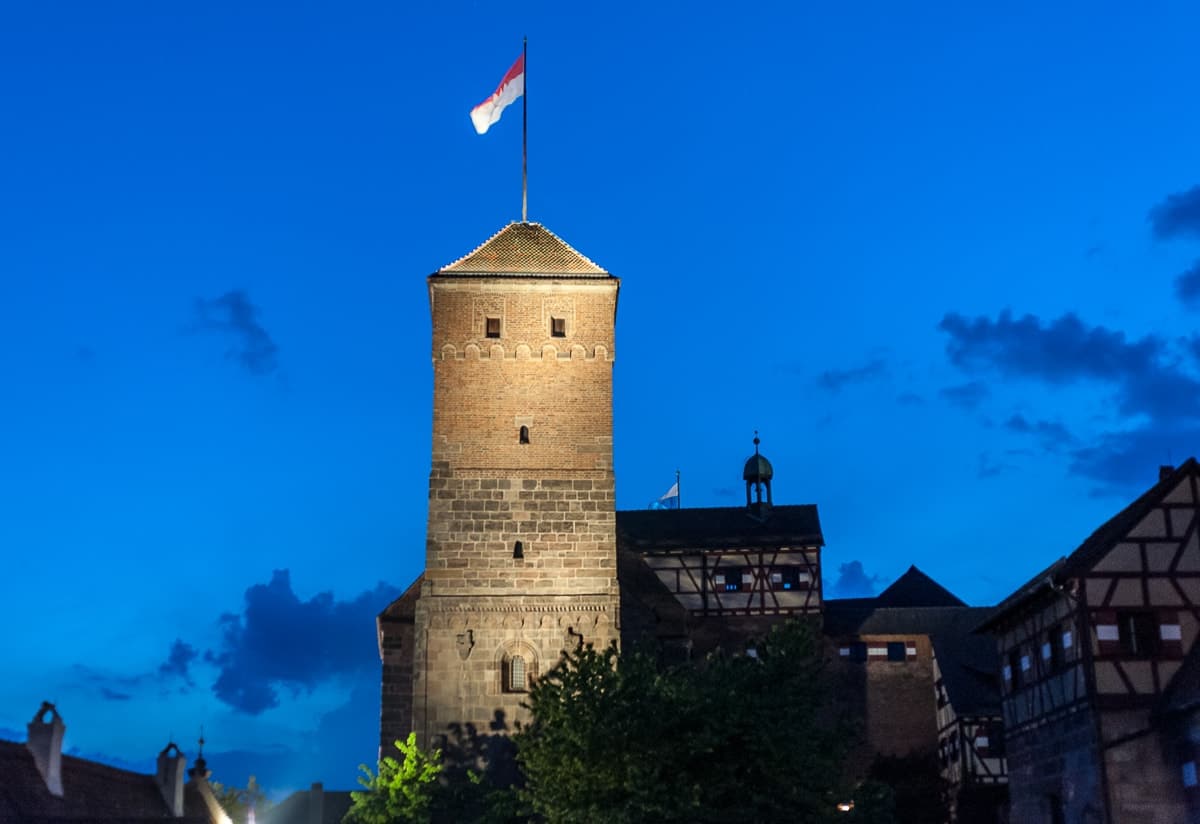 Älteste Anlage der Burg - Doppelkapelle mit Heidenturm