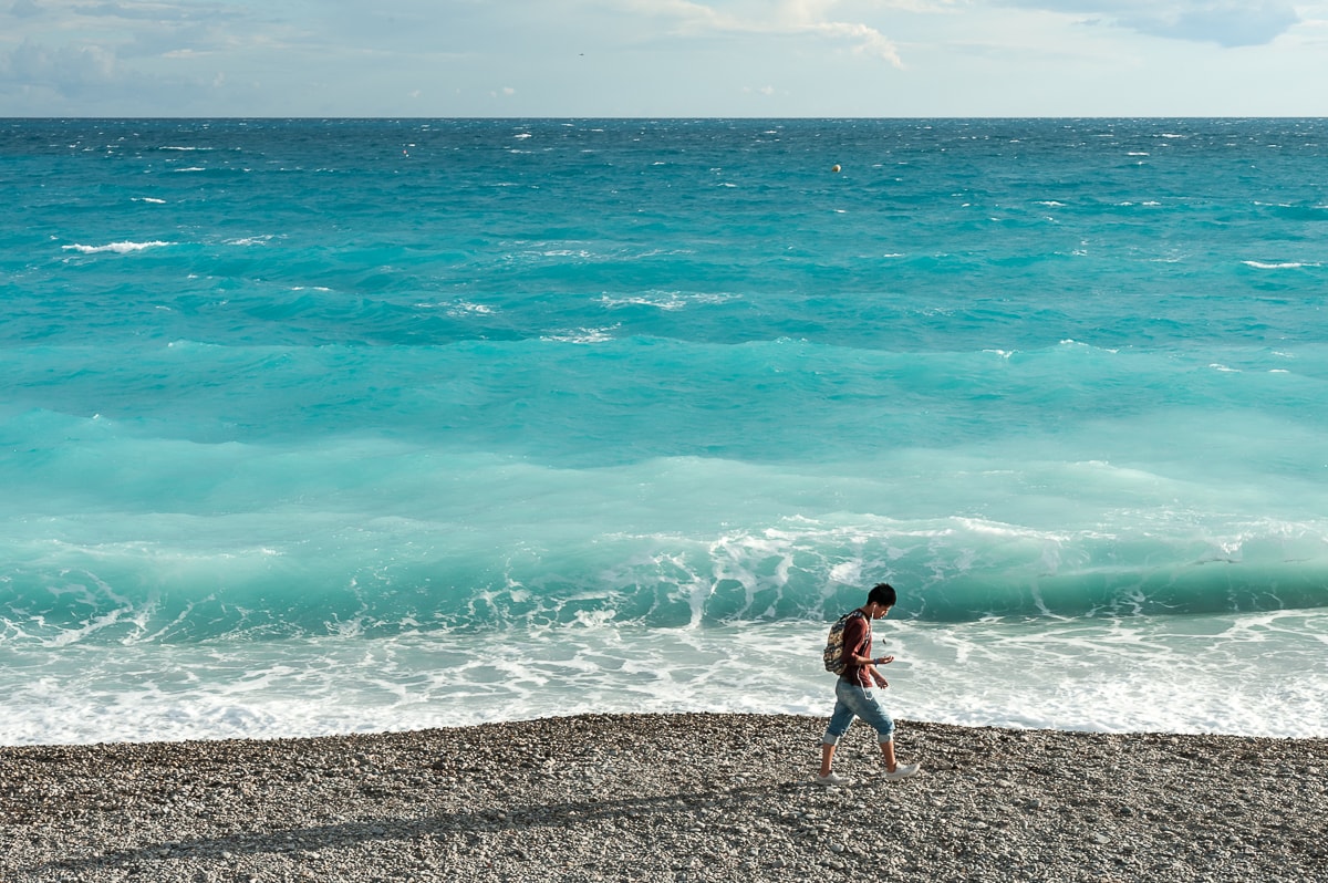 Spaziergang am Strand