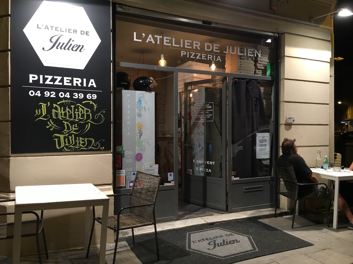 L'Atelier De Julien - beste Pizzeria in Nizza.