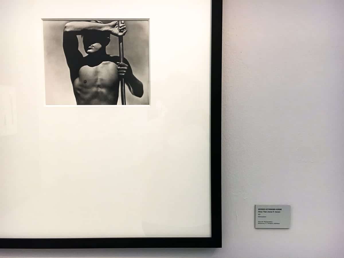 Aktportrait von George Hoyningen-Huene, Modell: Horst P. Horst