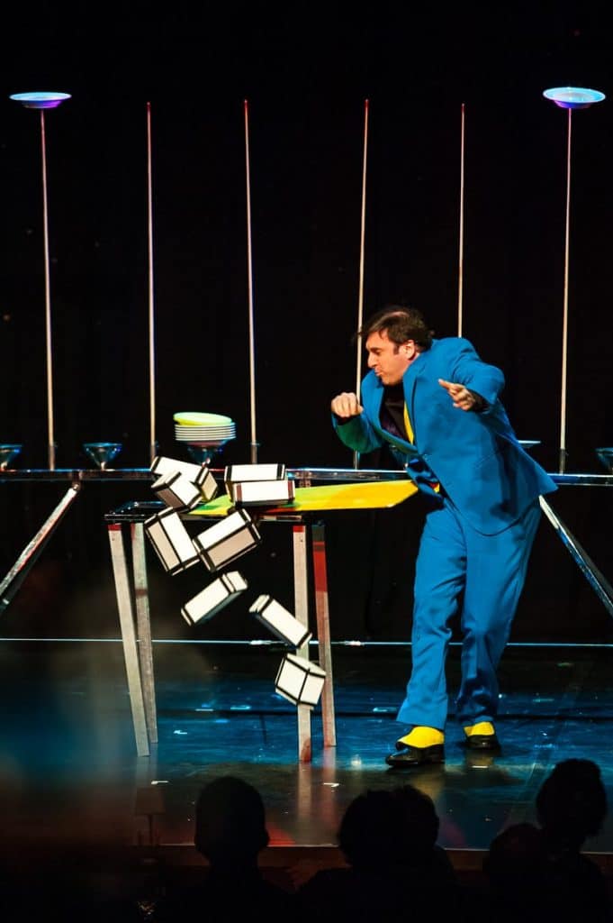 Jonglage gepaart mit Comedy - ein Highlight