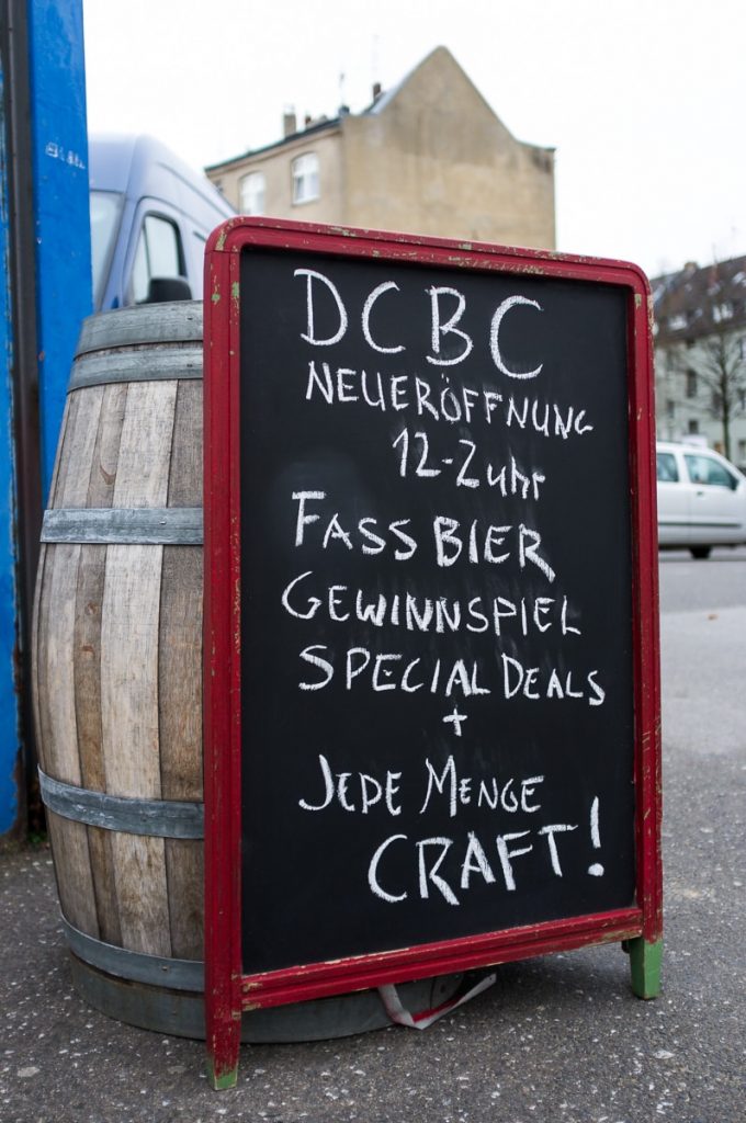 Eröffnung des Düsseldorfer Craft Bier Co. Shops
