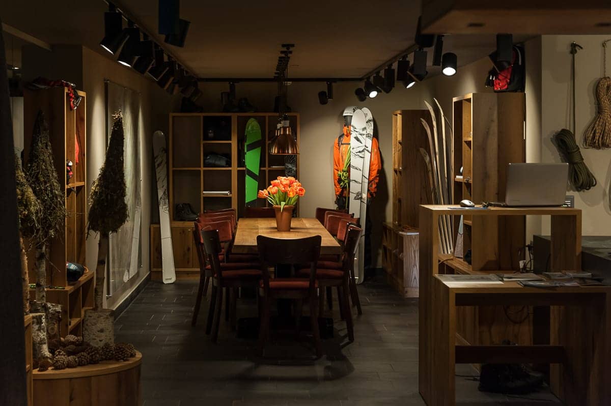 Skiatelier im HUUS Hotel