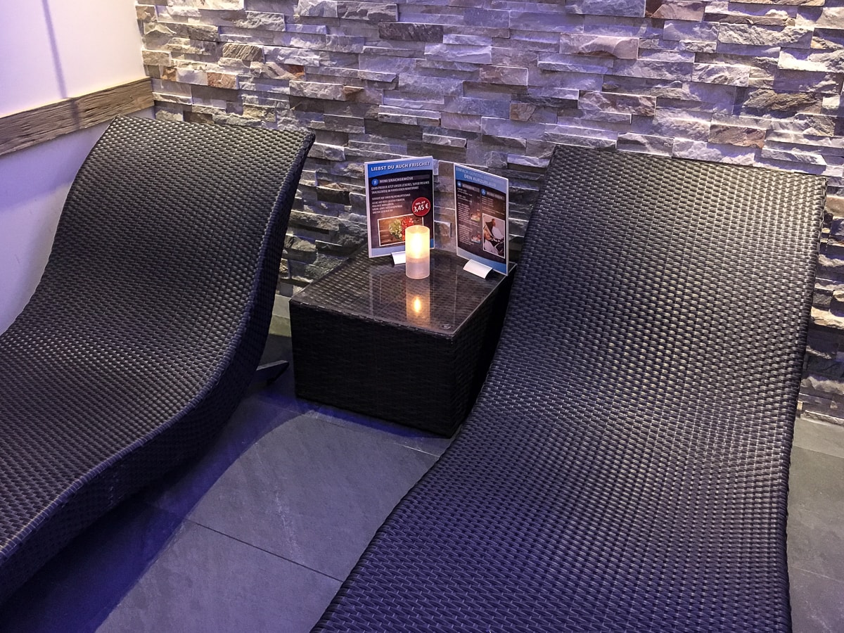 Ruheliegen in der Comfort-Suite