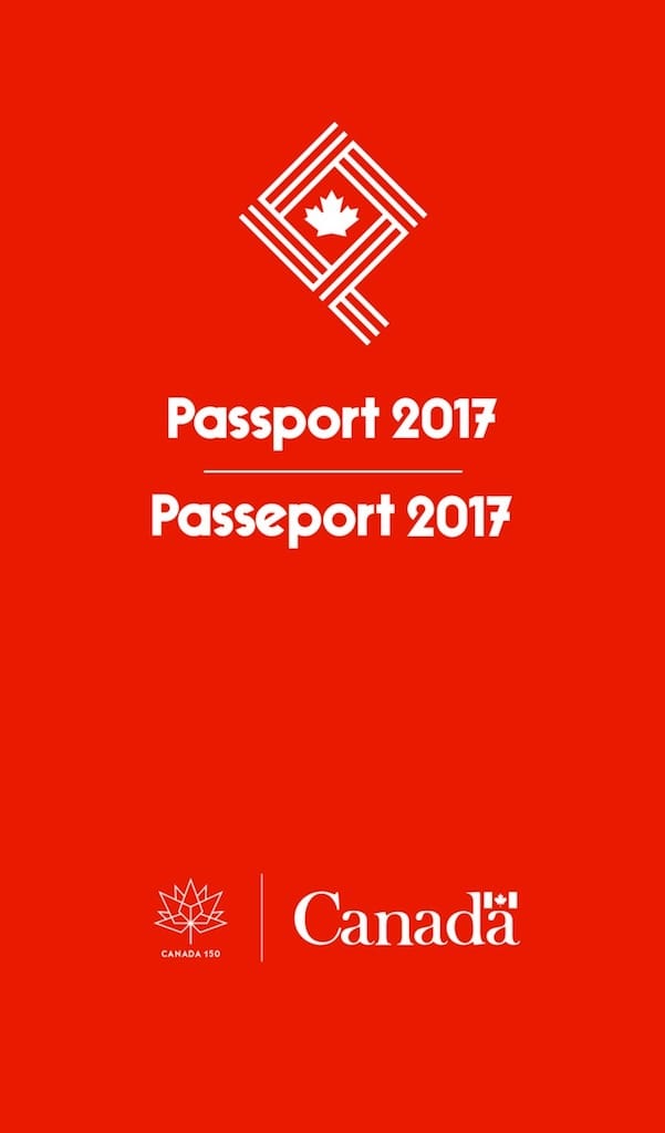 Opening Screen Passport 2017-App (iOS)