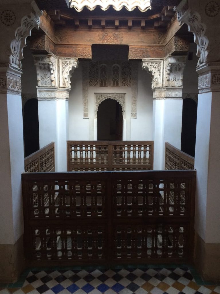 In der Medersa Ben Youssef