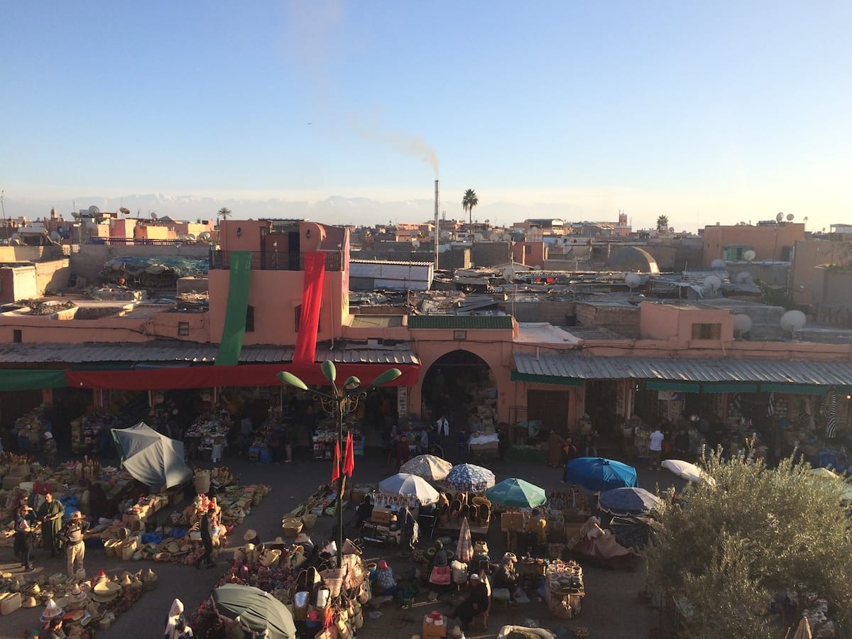 Souks von Marrakesch