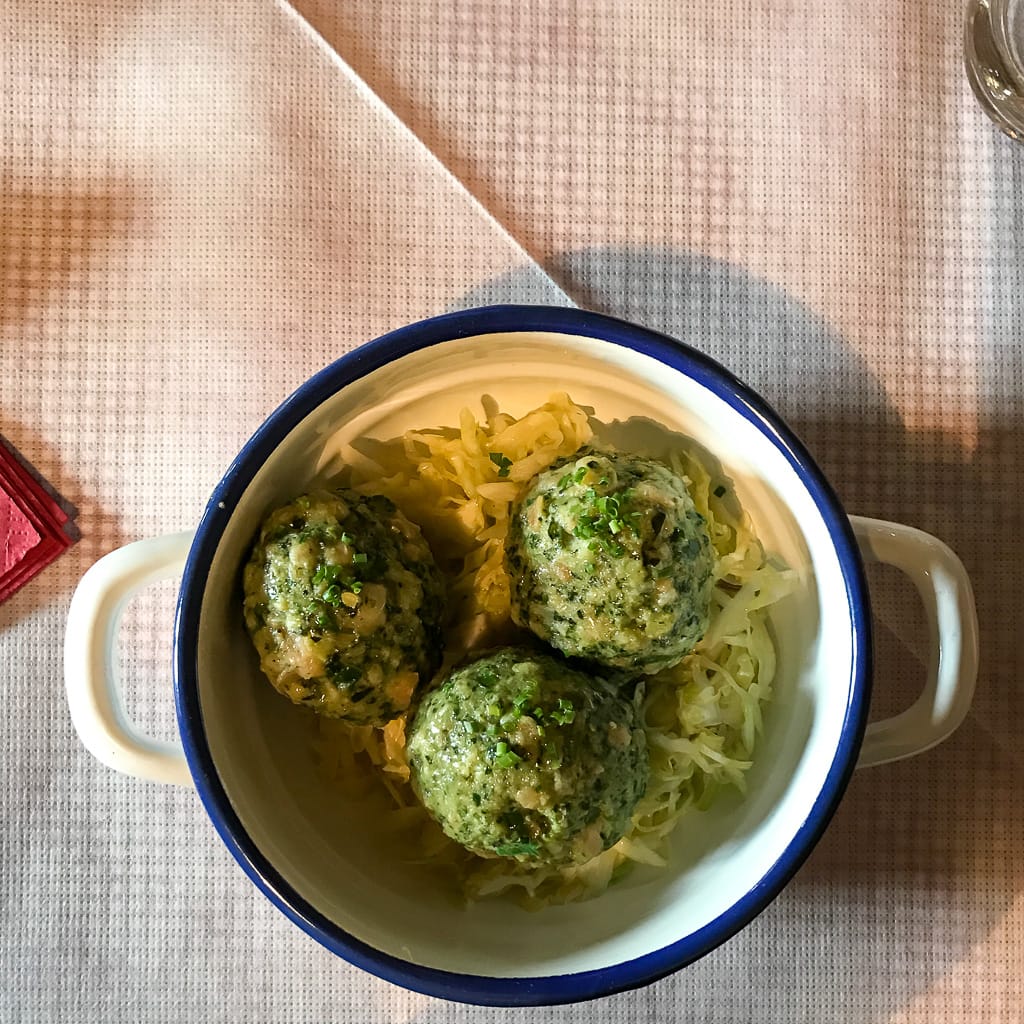 selbstgemachte Knödel