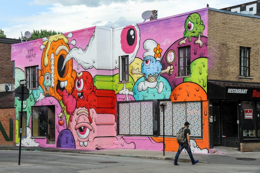 Street Art in Montréal das Mural Festival