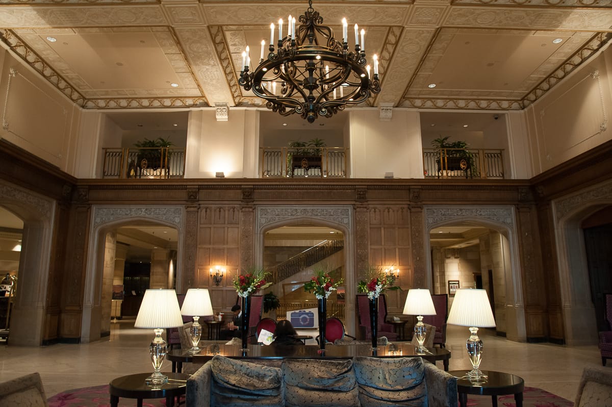 Lobby des Fairmont Château Laurier Hotels