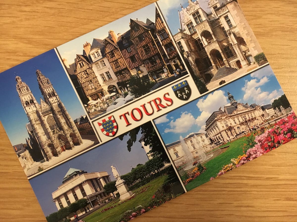 Postcard Of The Week Tours Frankreich Postcard Of The Week Tours Frankreich