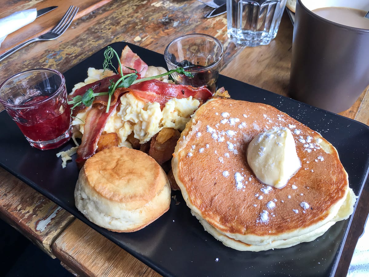 Frühstück im Café Pispala