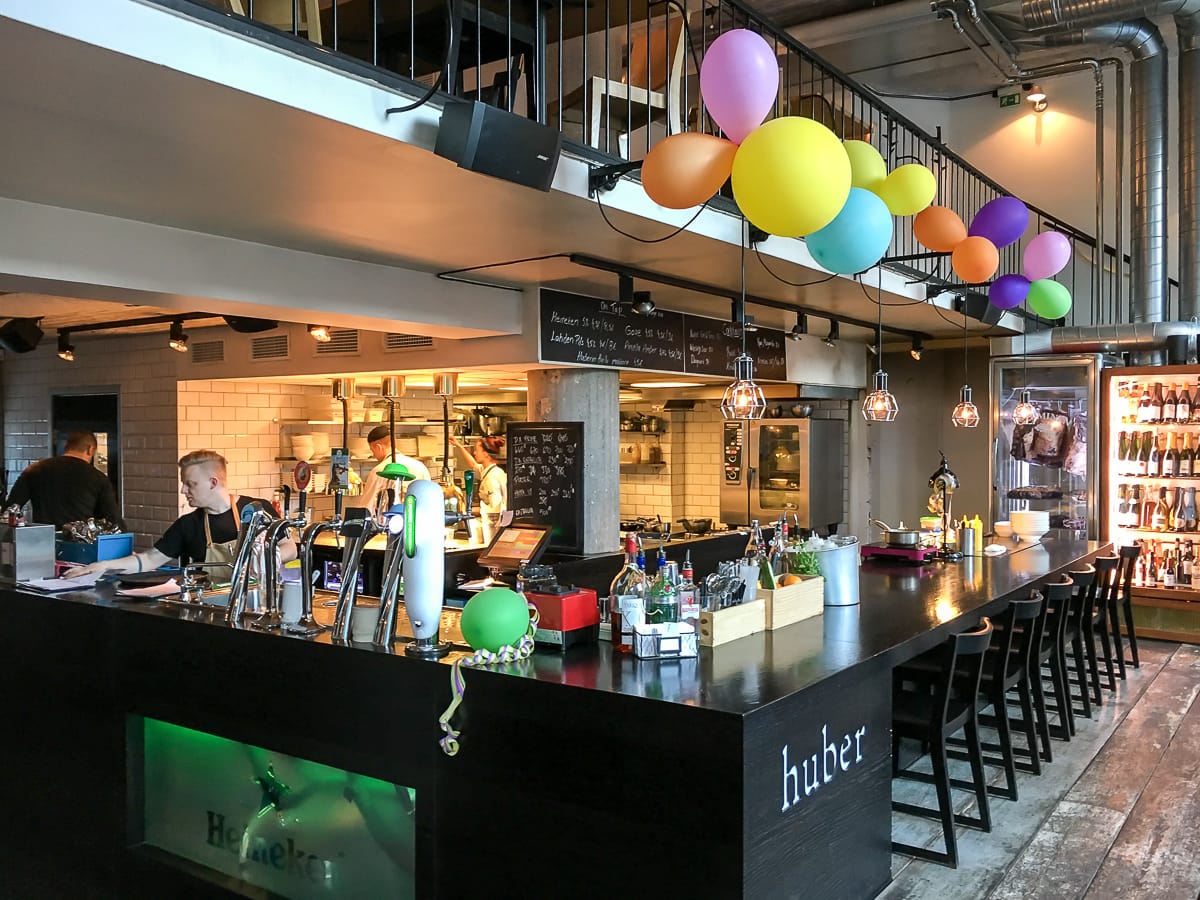 Das Restaurant Huber