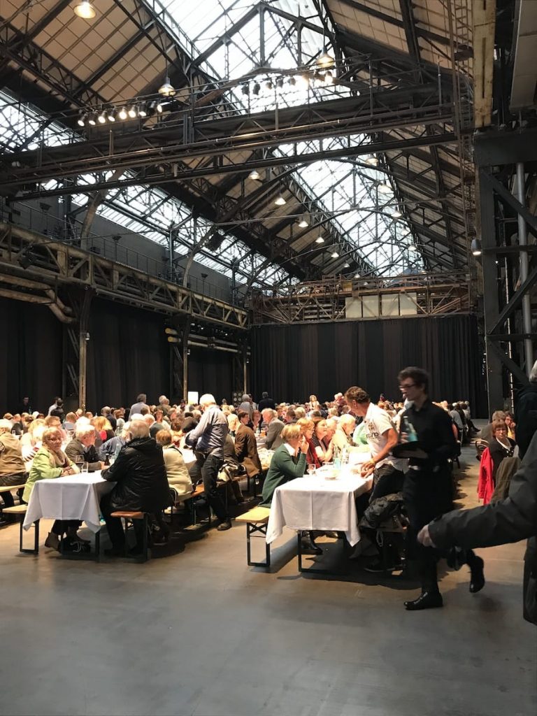 Abendveranstaltung in der Jahrhunderthalle