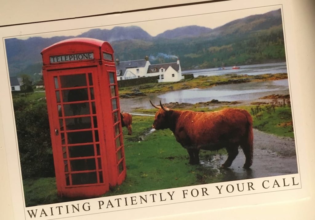 Postcard of the Week: Highlands, Schottland
