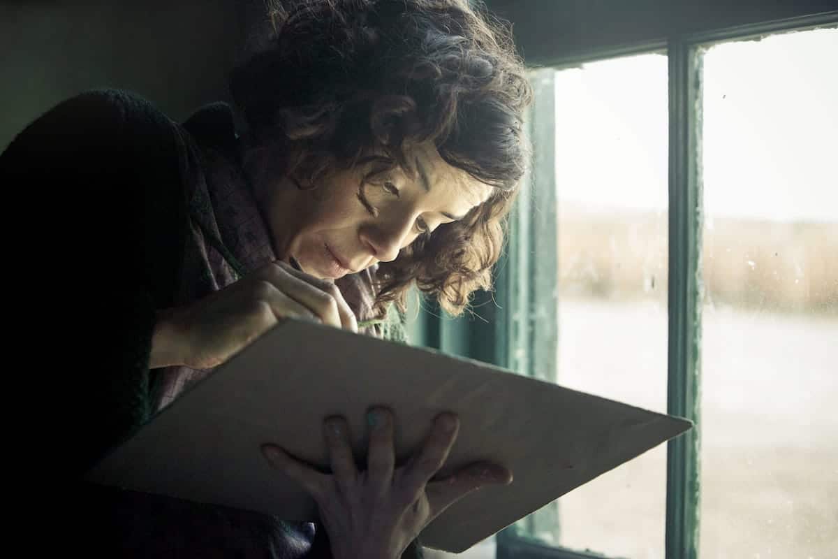 Maud Lewis (Sally Hawkins) © Photo by Duncan Deyoung, Courtesy of Mongrel Media