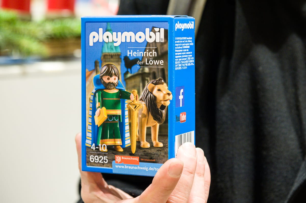 Heinrich, der Löwe als Playmobil-Figur