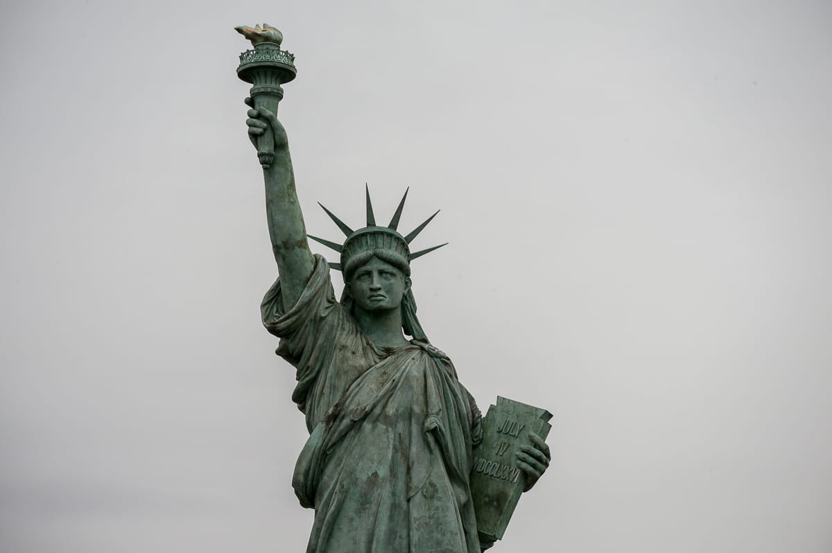 Die Freiheitsstatue in Colmar