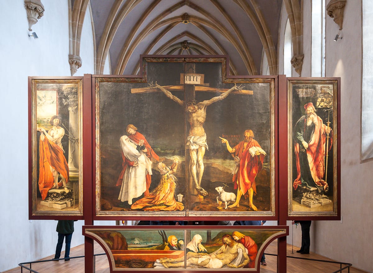 Erstes Wandelbild des Isenheimer Altars