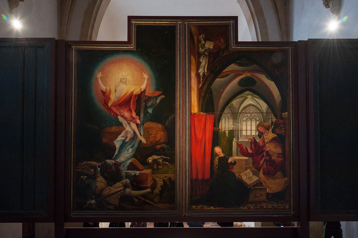 Zweites Wandelbild des Isenheimer Altars