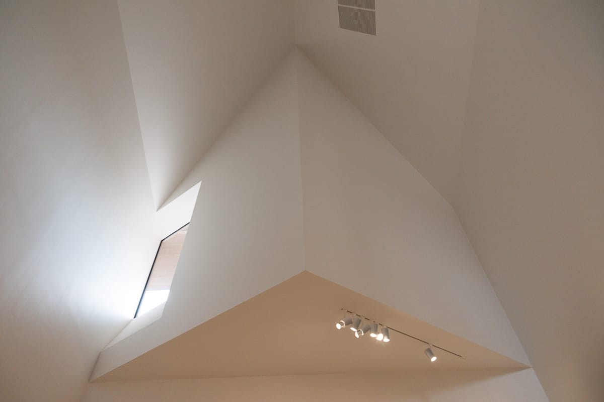 ...und von unten - die Galerie zum Neubau
