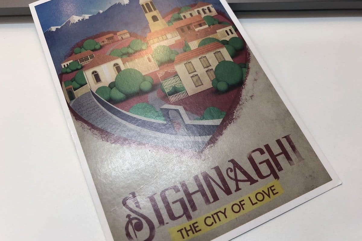 Postcard of the Week: Sighnaghi, Georgien