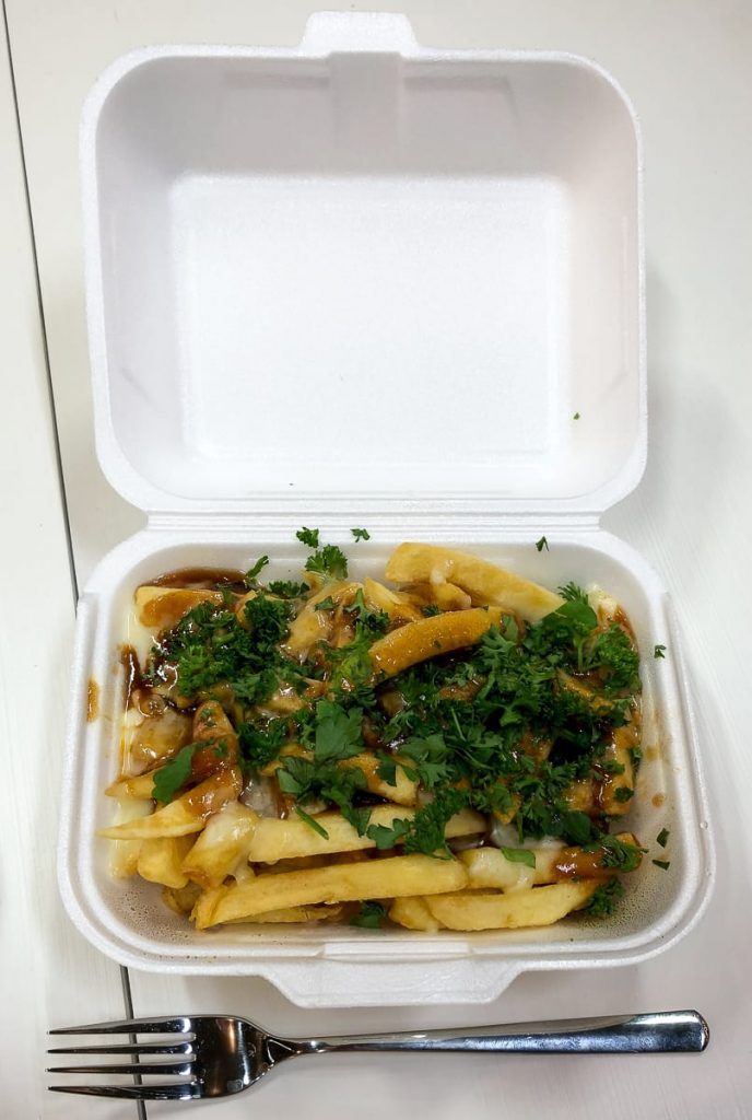 Poutine "Montréal"-Style aus dem Thüringer Curry, Dortmund