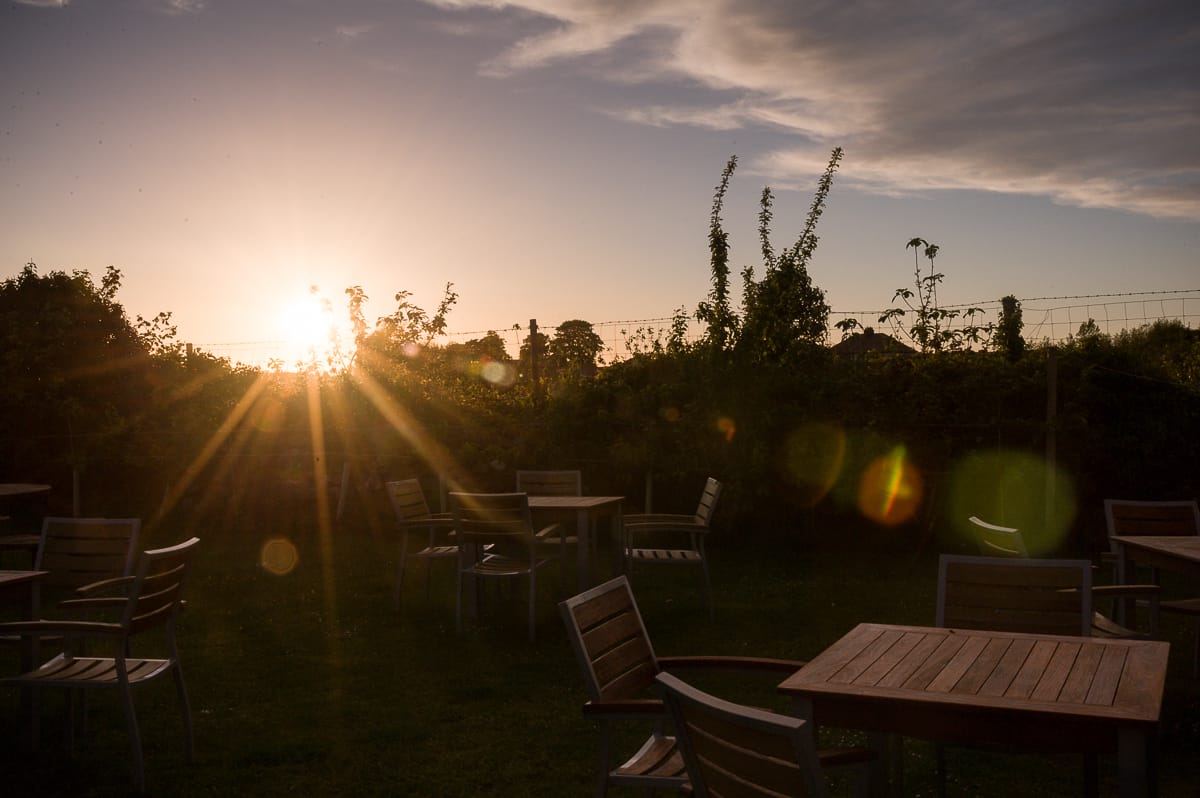 Sonnenuntergang in Wales