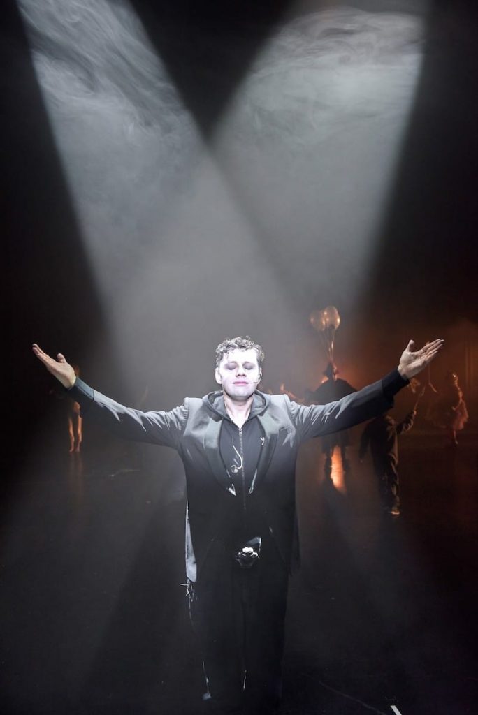 Christian Friedel - 1984 von George Orwell, Theaterfassung von Armin Petras Foto: Thomas Aurin
