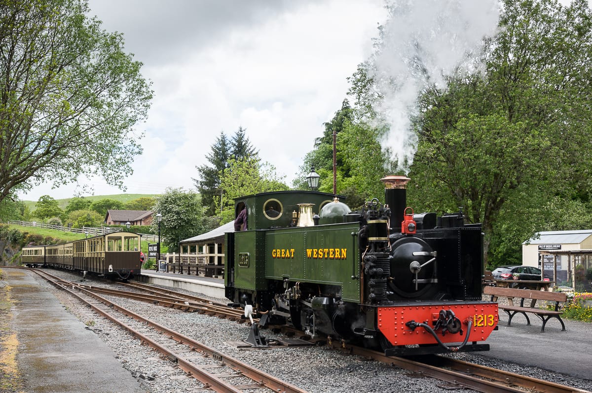 Mit der Dampflok nach Aberystwyth